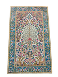 Tappeto Kirman Vecchio – 150x95 cm, Lana e Cotone, Fatto a Mano