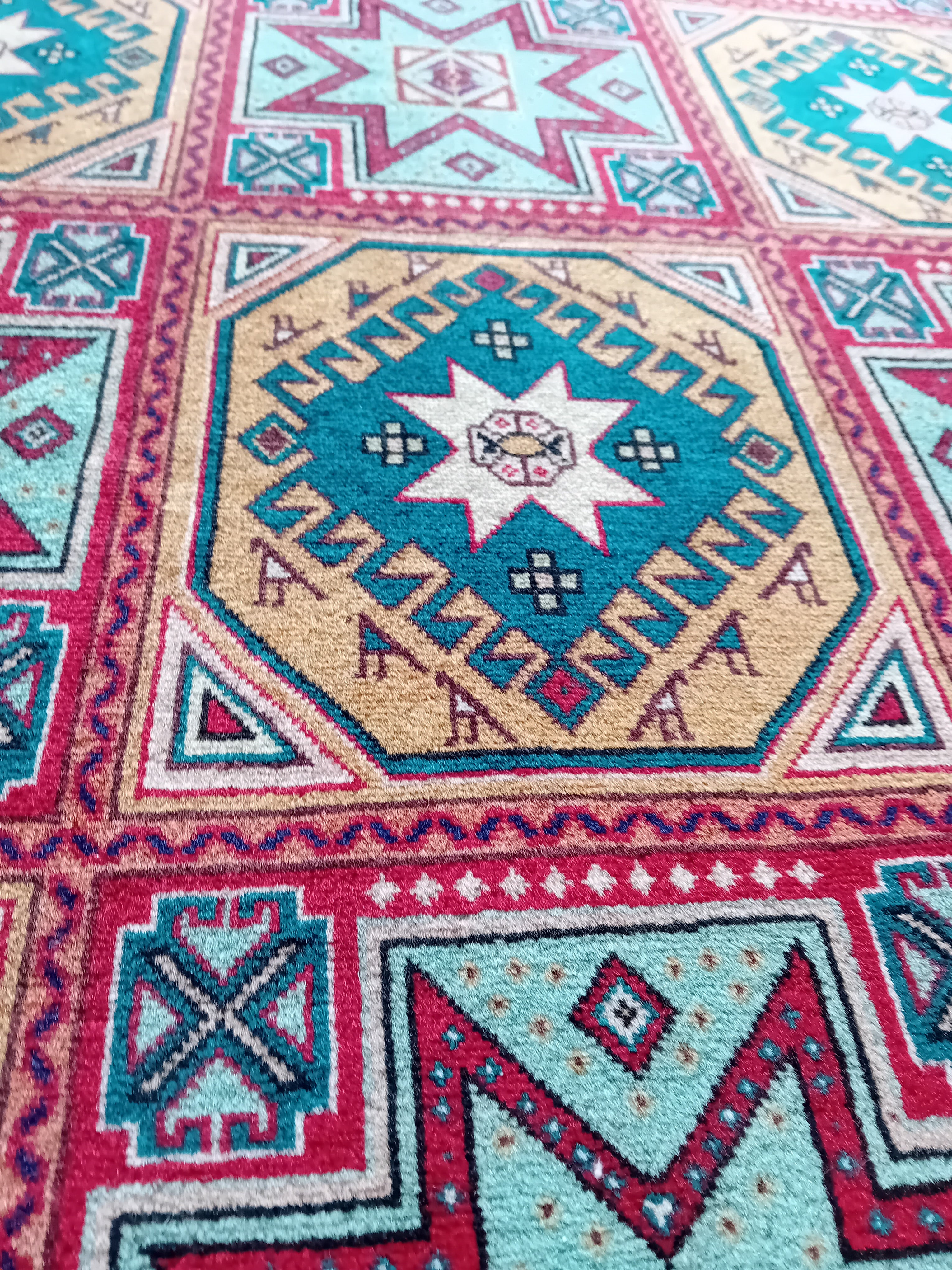 Tappeto Tabriz Fatto a Mano in Lana e cotone – 143x104 cm