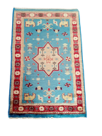 Tappeto Kazak fatto a mano – Qualità Gold – 100 x 55 cm