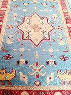 Tappeto Kazak fatto a mano – Qualità Gold – 100 x 55 cm