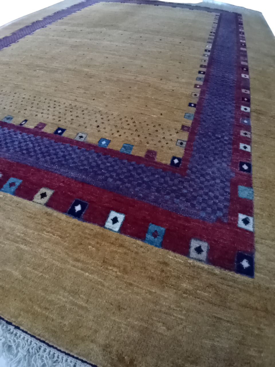 Tappeto Kashkuli Gabbeh – 241x180 cm – Colori Naturali