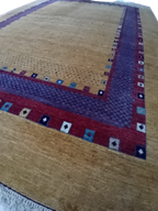 Tappeto Kashkuli Gabbeh – 241x180 cm – Colori Naturali