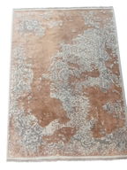 Tappeto Handloom 193x126 cm in Lana e Seta Naturale