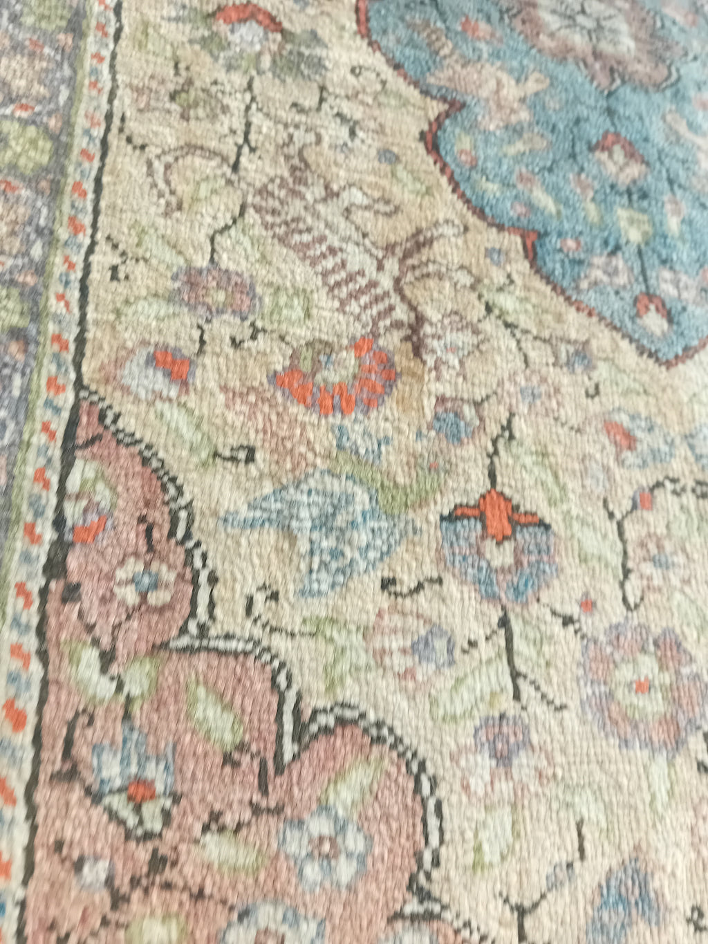 Tappeto Kayseri in Seta e Cotone 138 x 95 cm