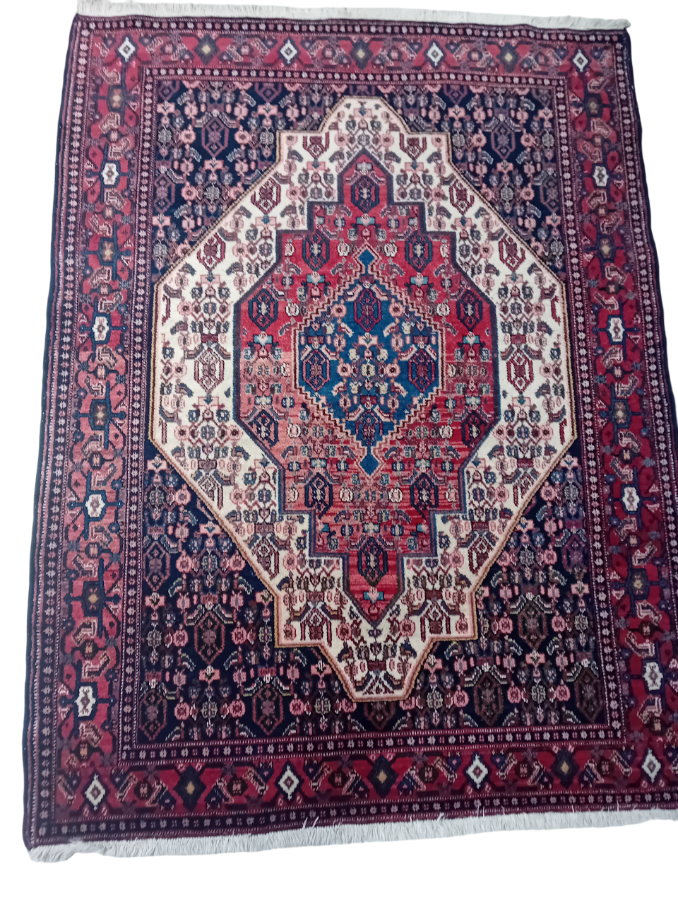 Tappeto Vecchio Seneh 154x118 cm, Lana e Cotone