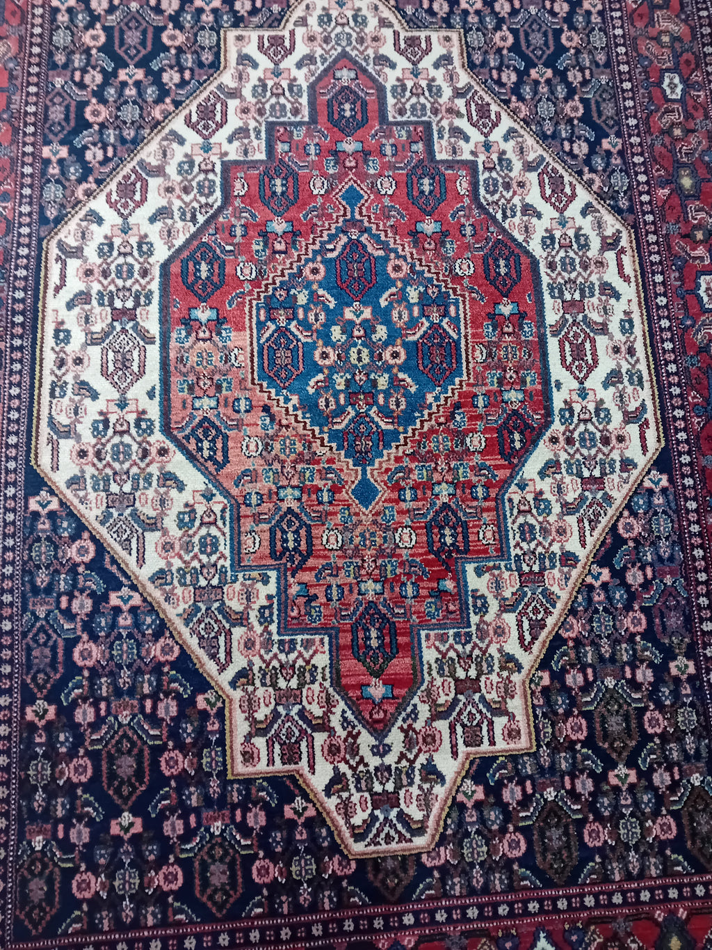 Tappeto Vecchio Seneh 154x118 cm, Lana e Cotone