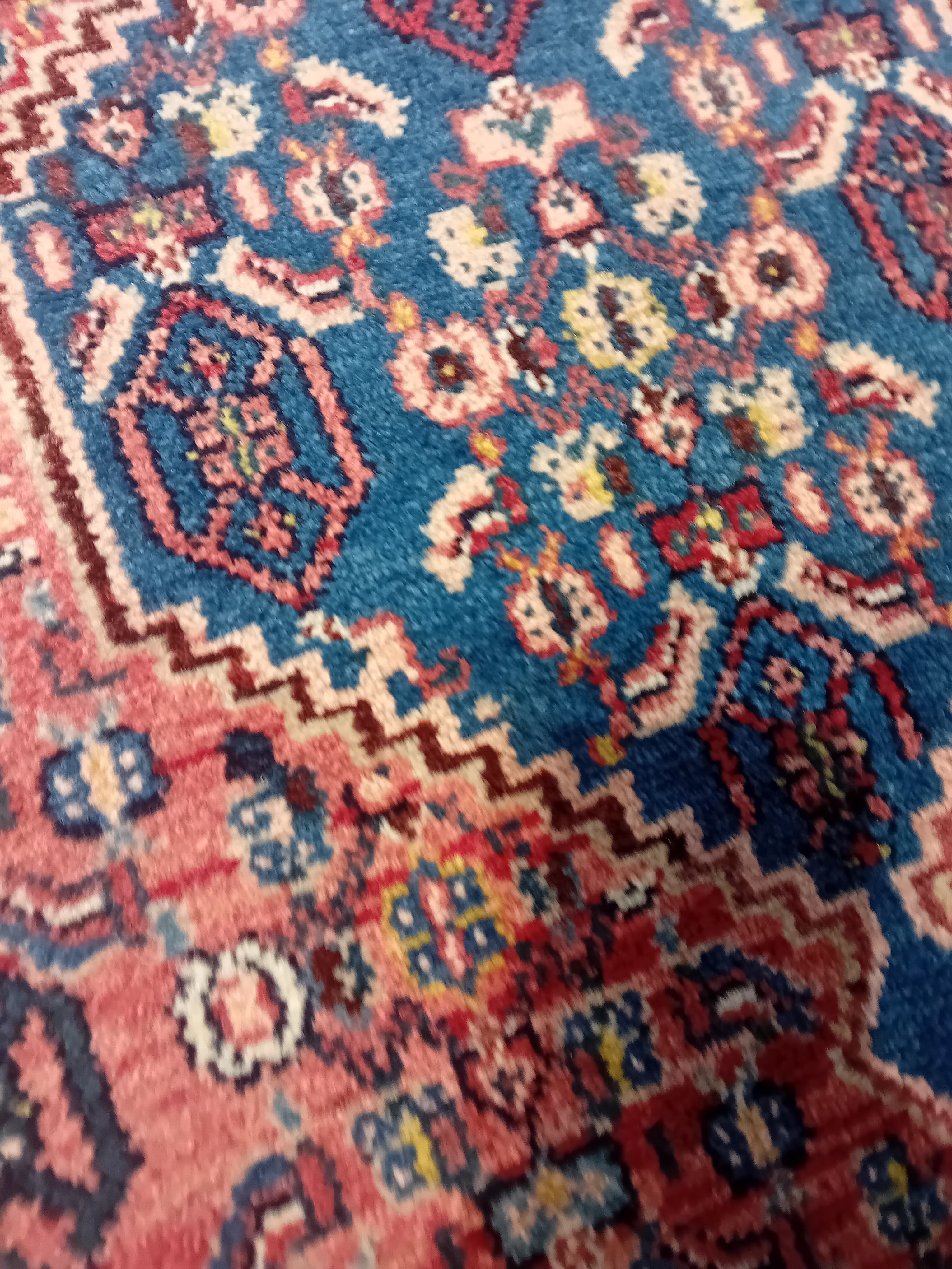 Tappeto Vecchio Seneh 154x118 cm, Lana e Cotone