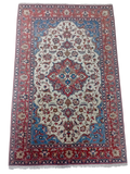 Tappeto Isfahan in Lana e Seta – 158 x 100 cm