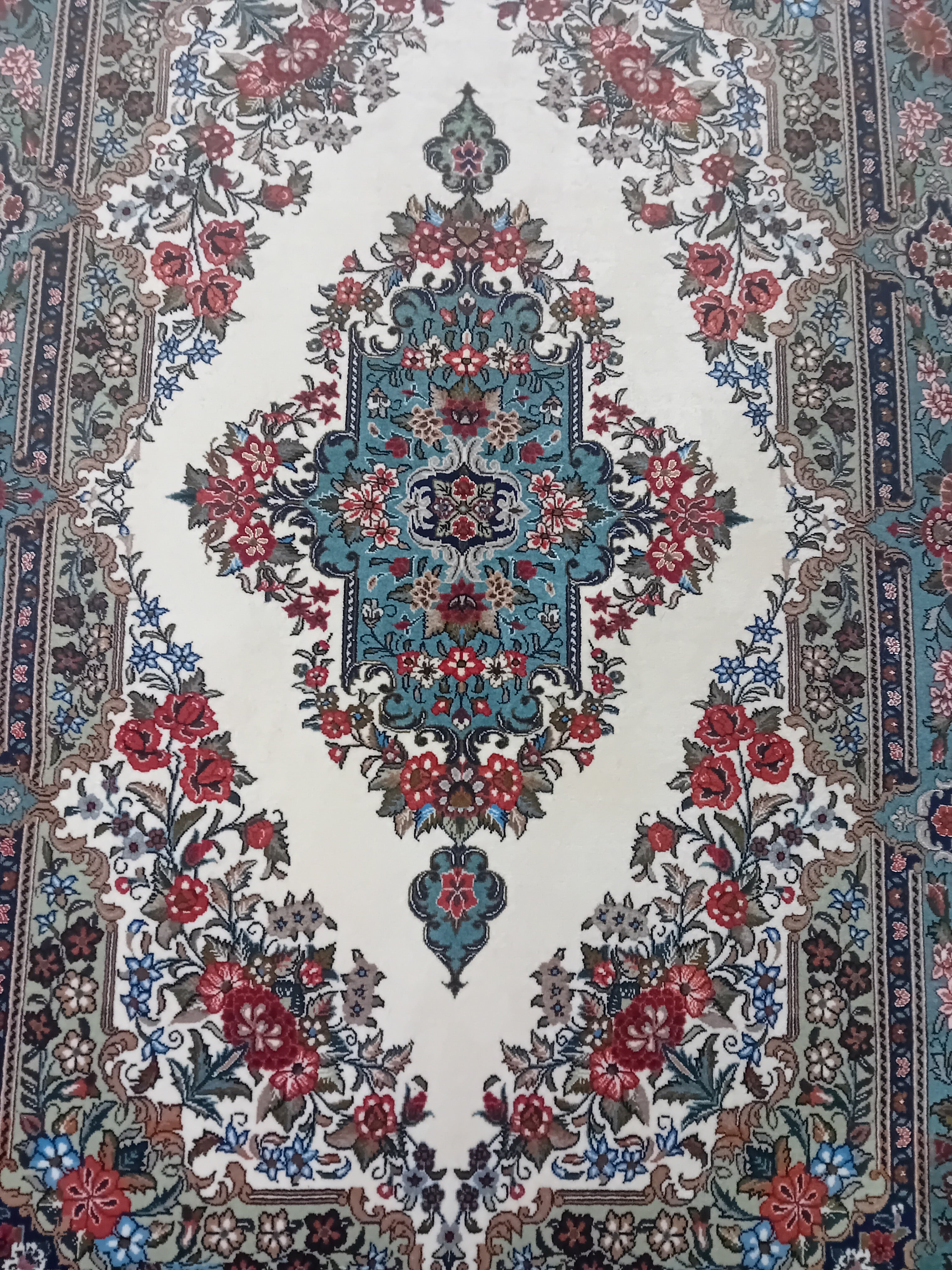 Tappeto Qum in Lana e Seta su Seta – 148 x 102 cm