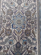 Tappeto Vecchio Qum 154x104 cm in Lana, Seta e Cotone