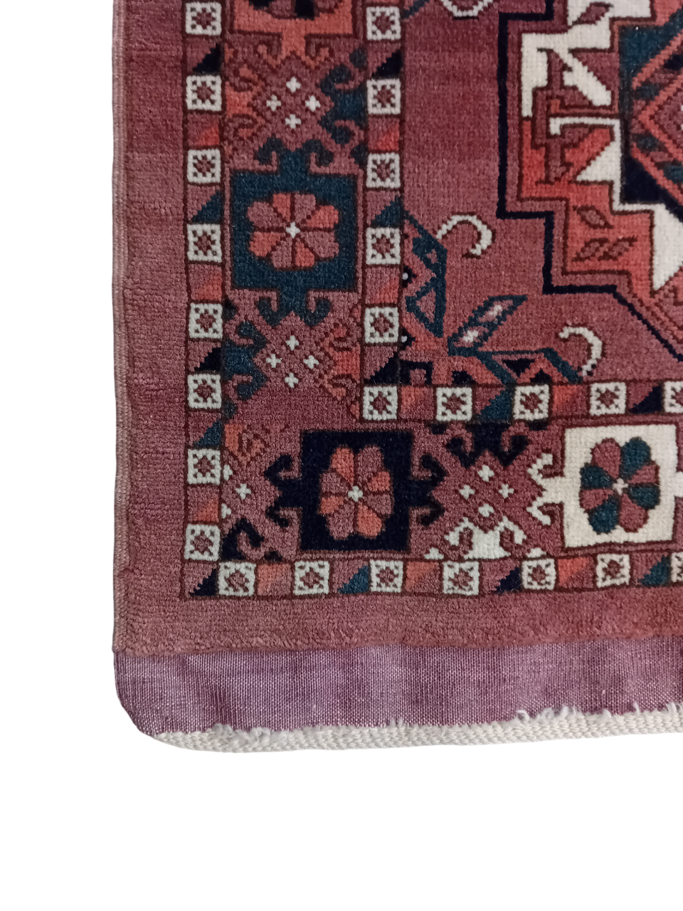 Tappeto Turkman 160x125 cm in Lana su Lana