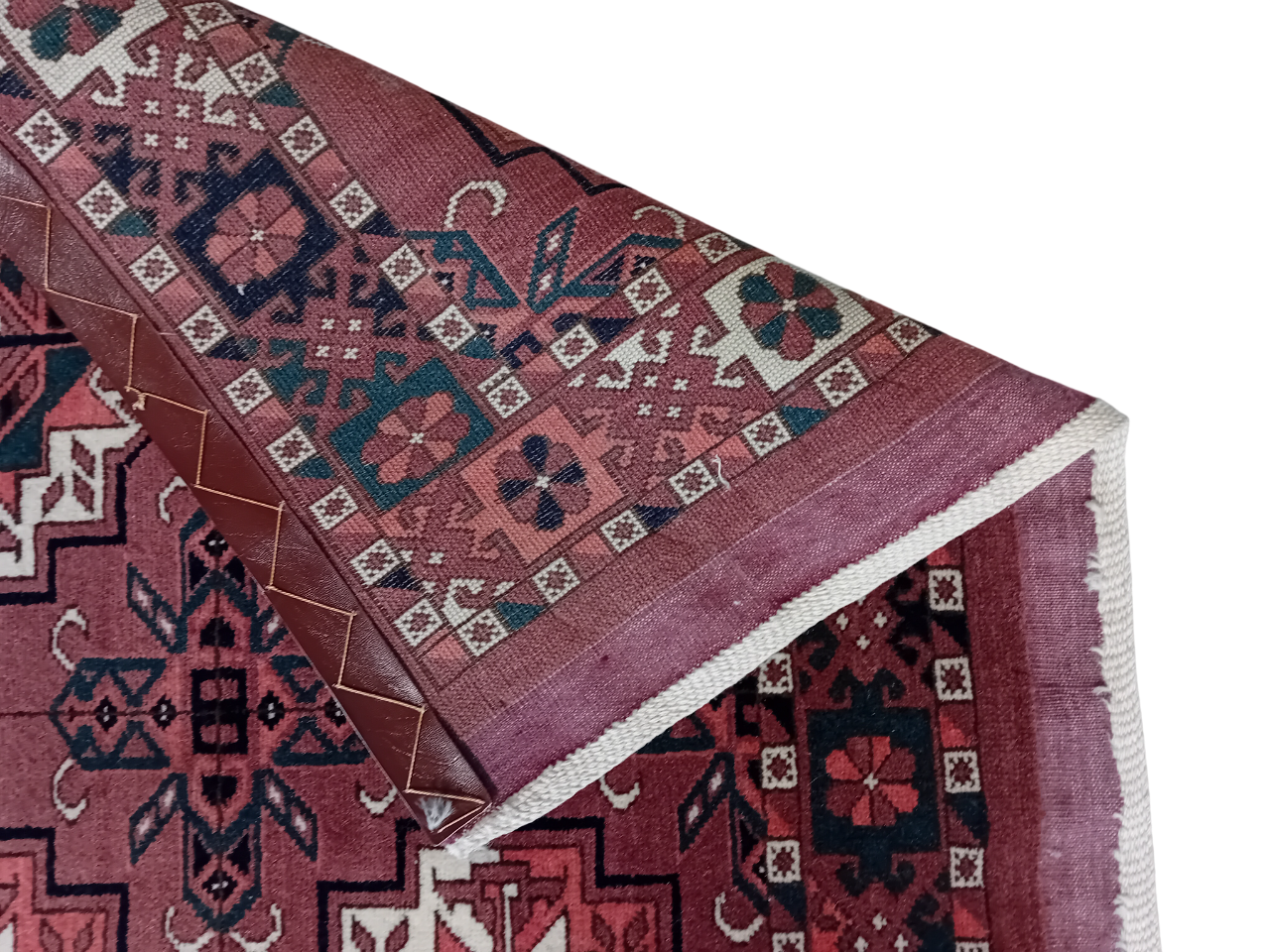 Tappeto Turkman 160x125 cm in Lana su Lana