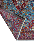 Tappeto Kashan Vecchio 153x106 cm in Lana e Cotone