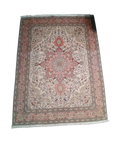 Tappeto Tabriz 207x157 cm in Lana, Seta e Cotone