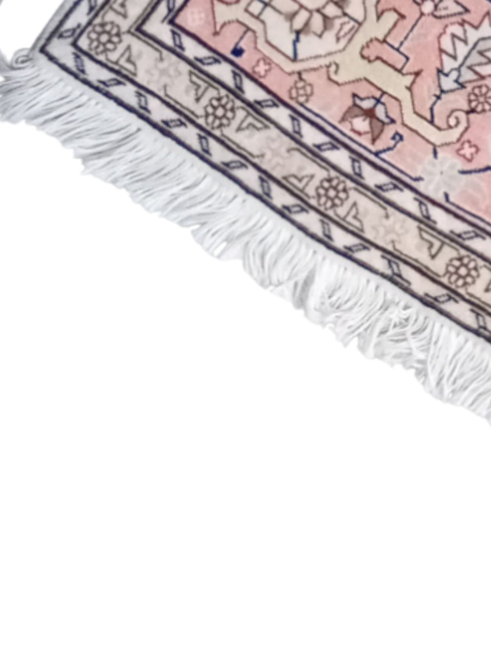 Tappeto Tabriz 207x157 cm in Lana, Seta e Cotone