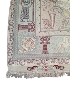 Tappeto Tabriz in Lana e Seta su Seta – 210 x 152 cm