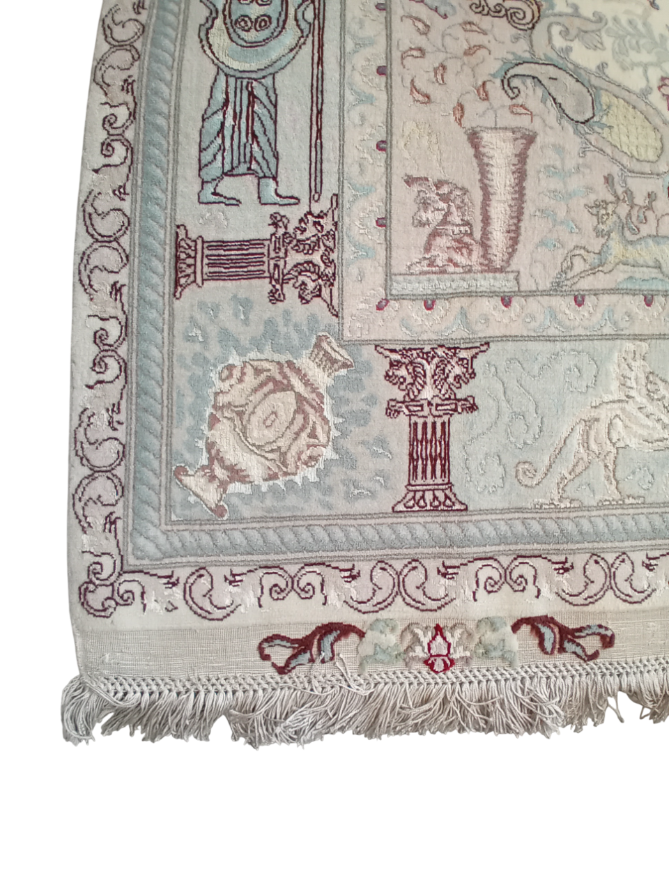 Tappeto Tabriz in Lana e Seta su Seta – 210 x 152 cm