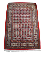 Tappeto Qum 200x134 cm – Lana e Cotone, Stile Classico