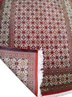 Tappeto Qum 200x134 cm – Lana e Cotone, Stile Classico