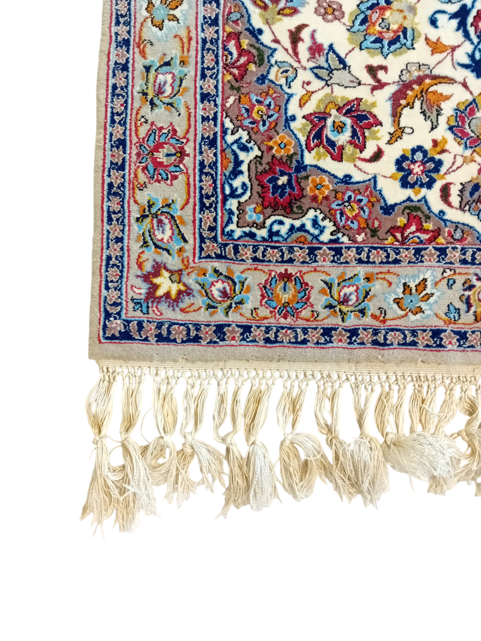 Tappeto Isfahan 100x66 cm in Lana e Seta