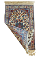 Tappeto Isfahan 100x66 cm in Lana e Seta