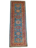 Tappeto Kazak in Lana su Cotone – 178 × 63 cm