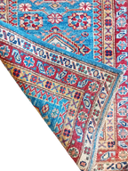 Tappeto Kazak in Lana su Cotone – 178 × 63 cm