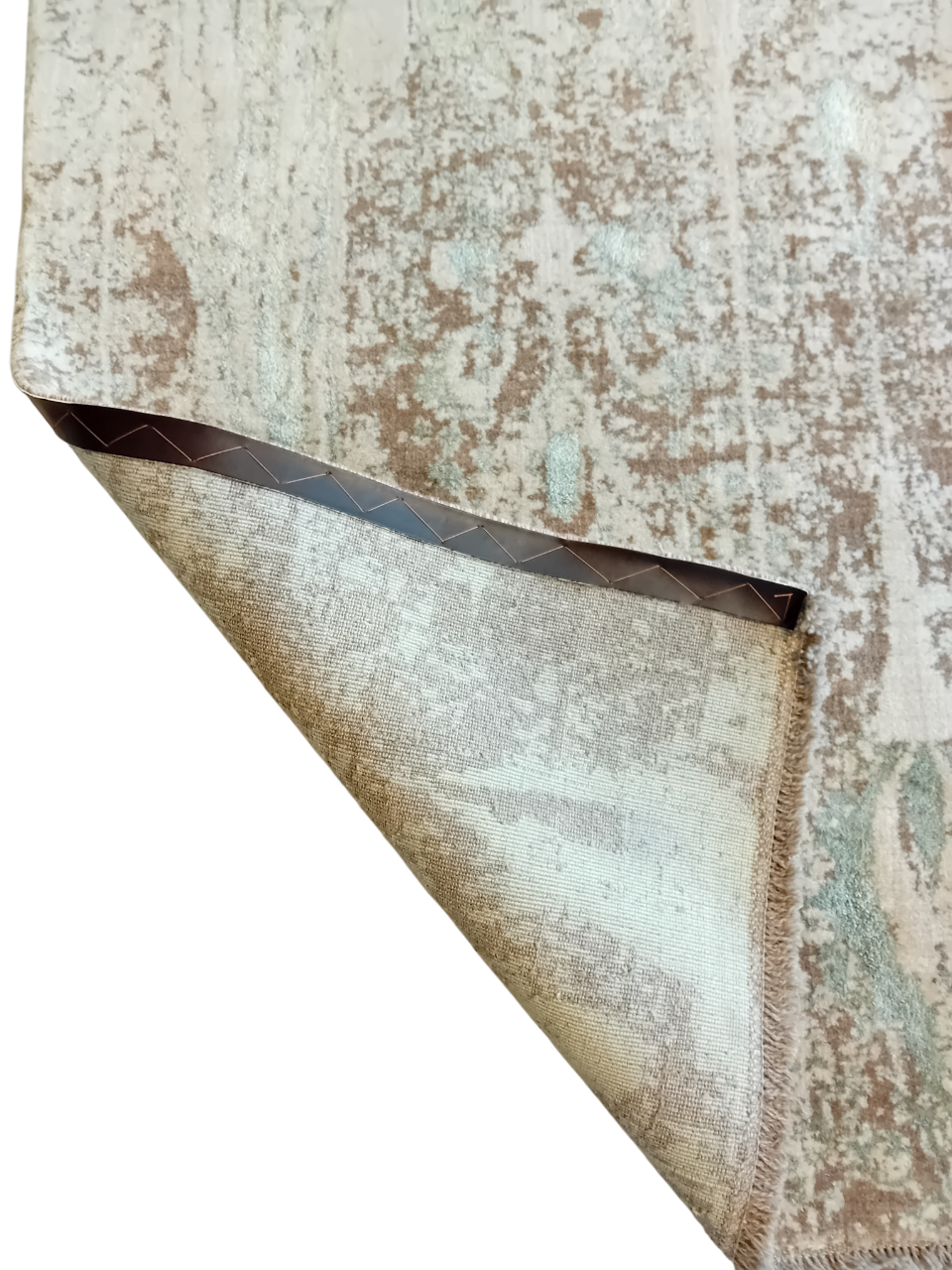 Tappeto Handloom in Lana e Seta – 88 × 56 cm