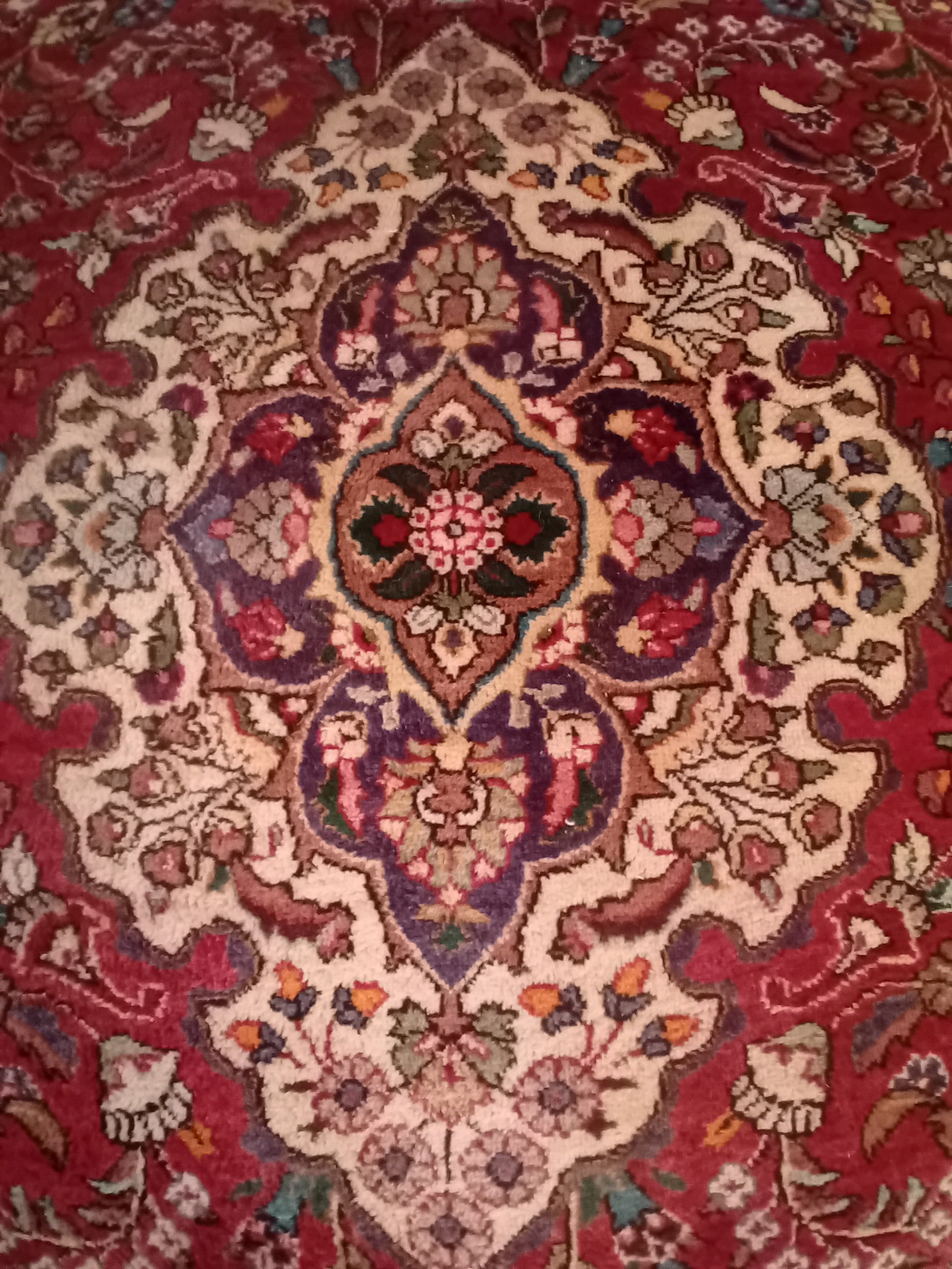 Tappeto Tabriz 280×203 in Lana  e Cotone