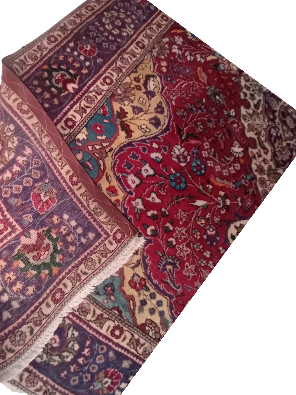 Tappeto Tabriz 280×203 in Lana  e Cotone