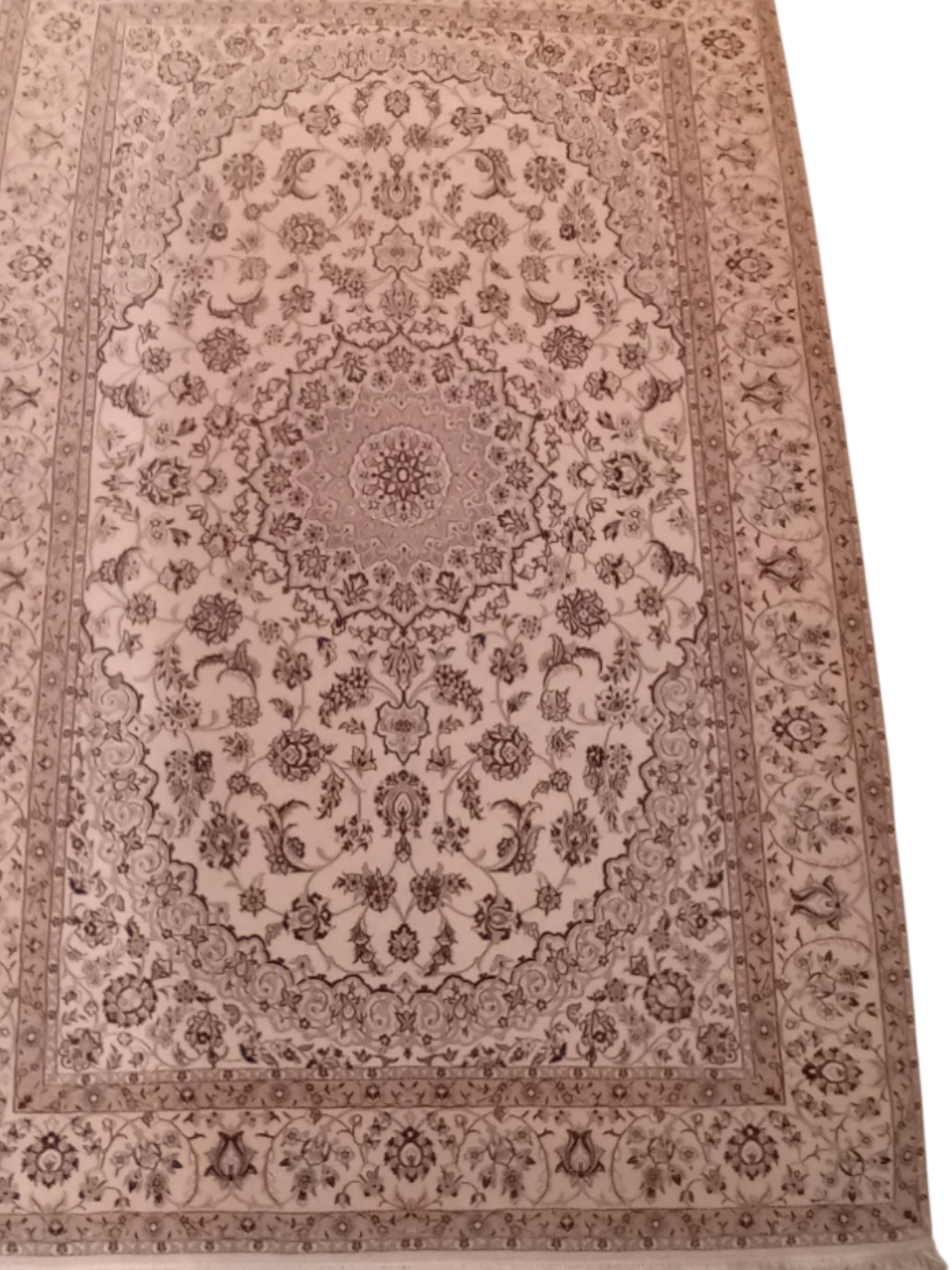 Tappeto Nain 9La in lana, seta e cotone – 306 x 208 cm