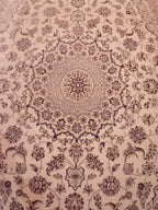 Tappeto Nain 9La in lana, seta e cotone – 306 x 208 cm