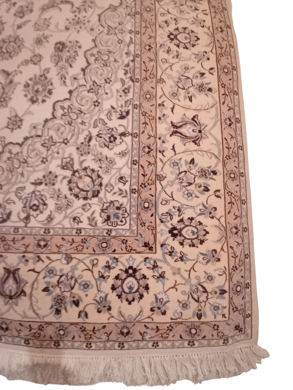 Tappeto Nain 9La in lana, seta e cotone – 306 x 208 cm