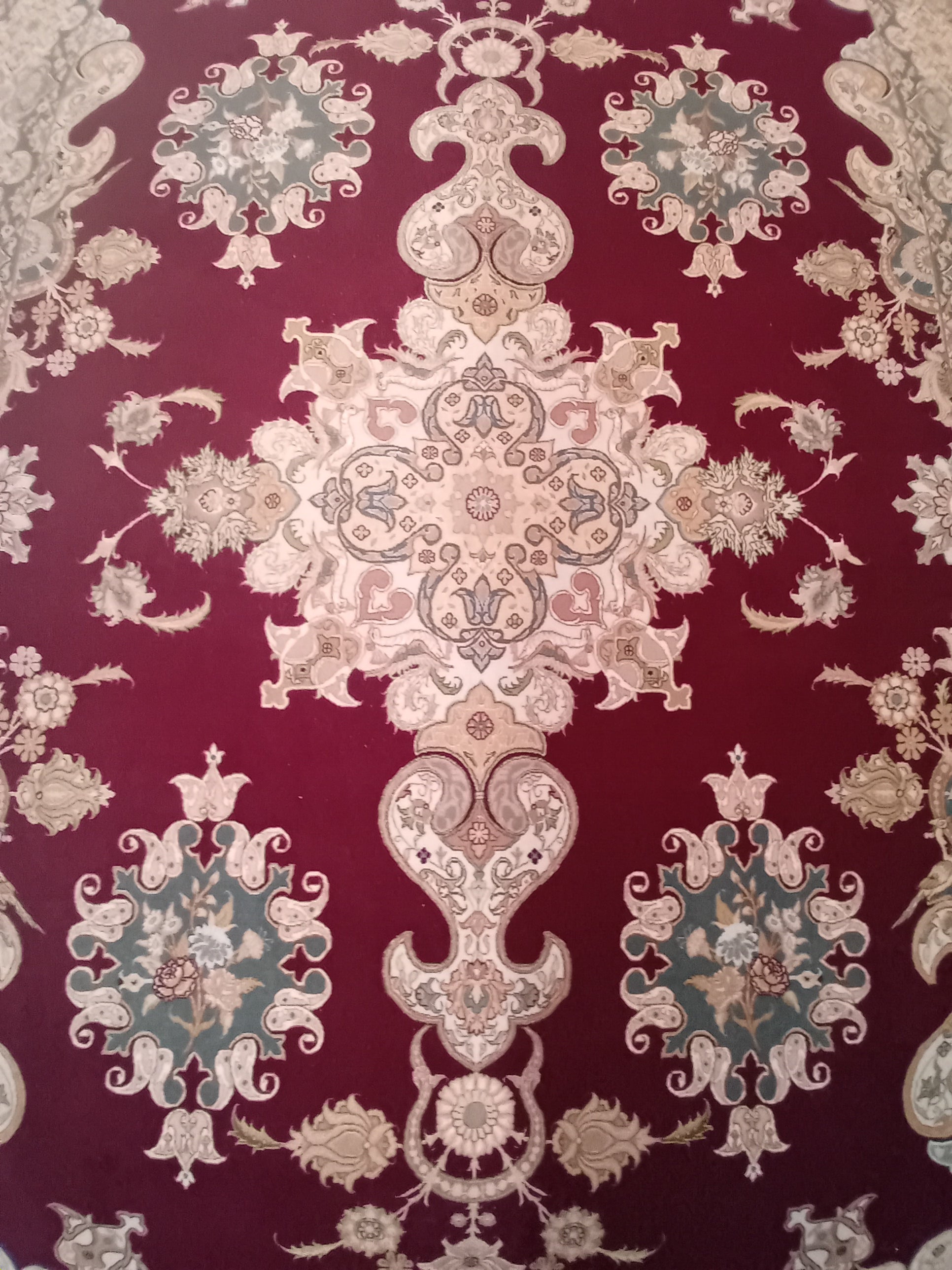 Tappeto Tabriz 300x200 cm in Lana e Seta