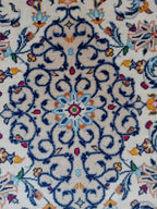 Tappeto Kashan in Lana e Cotone – 127 x 64 cm