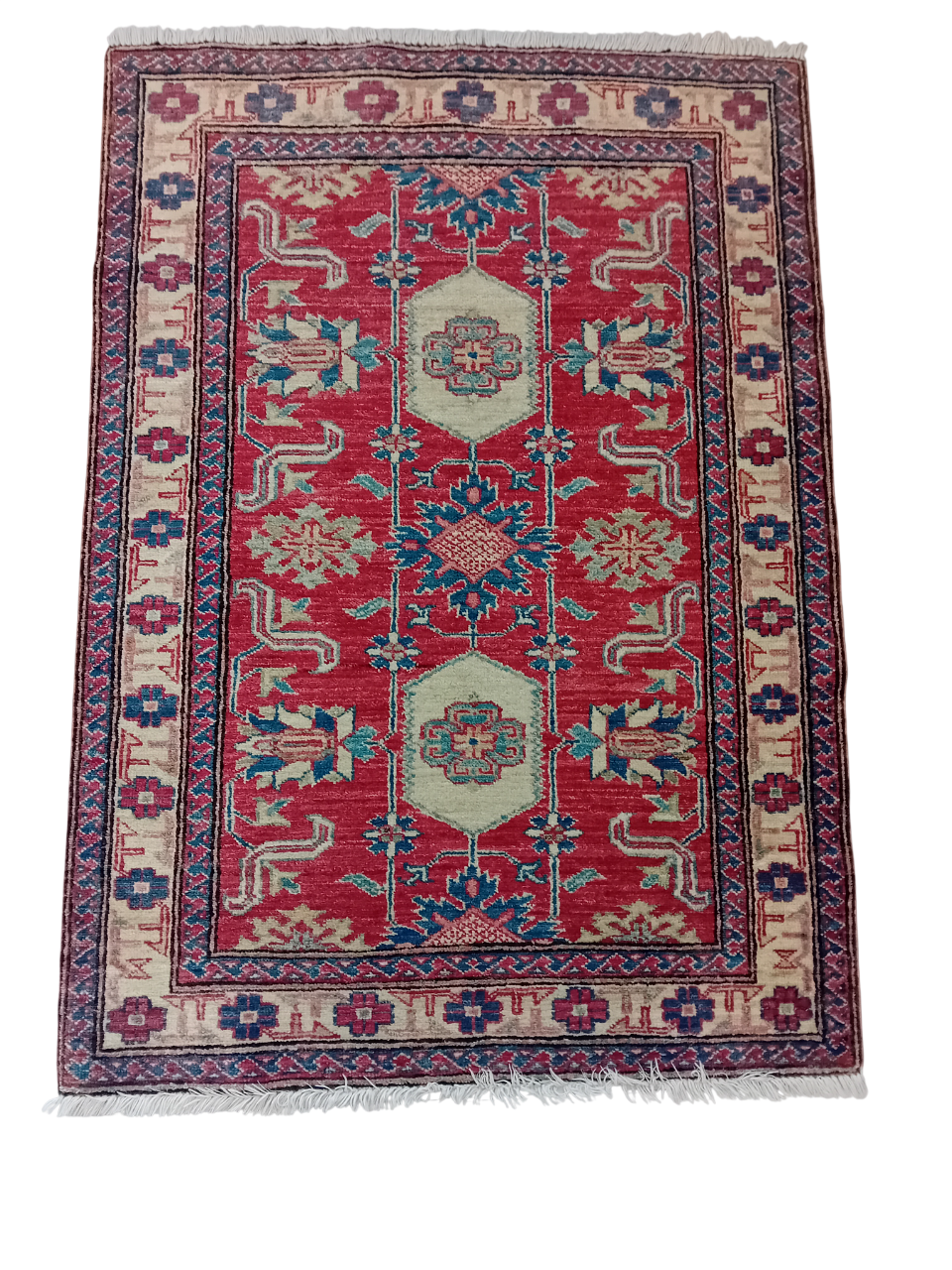 Tappeto Kazak Gold in Lana e Cotone – 120 x 85 cm