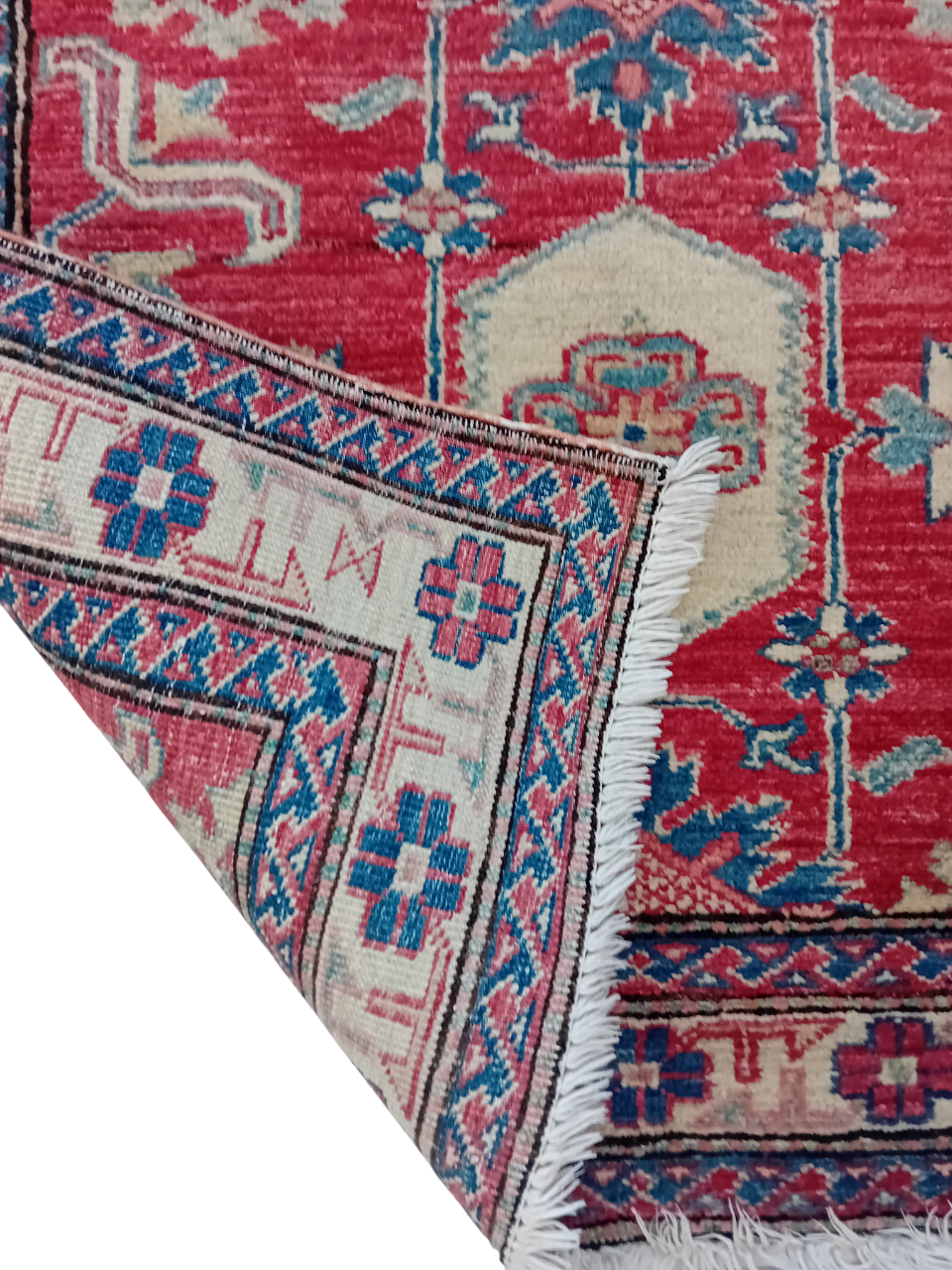 Tappeto Kazak Gold in Lana e Cotone – 120 x 85 cm