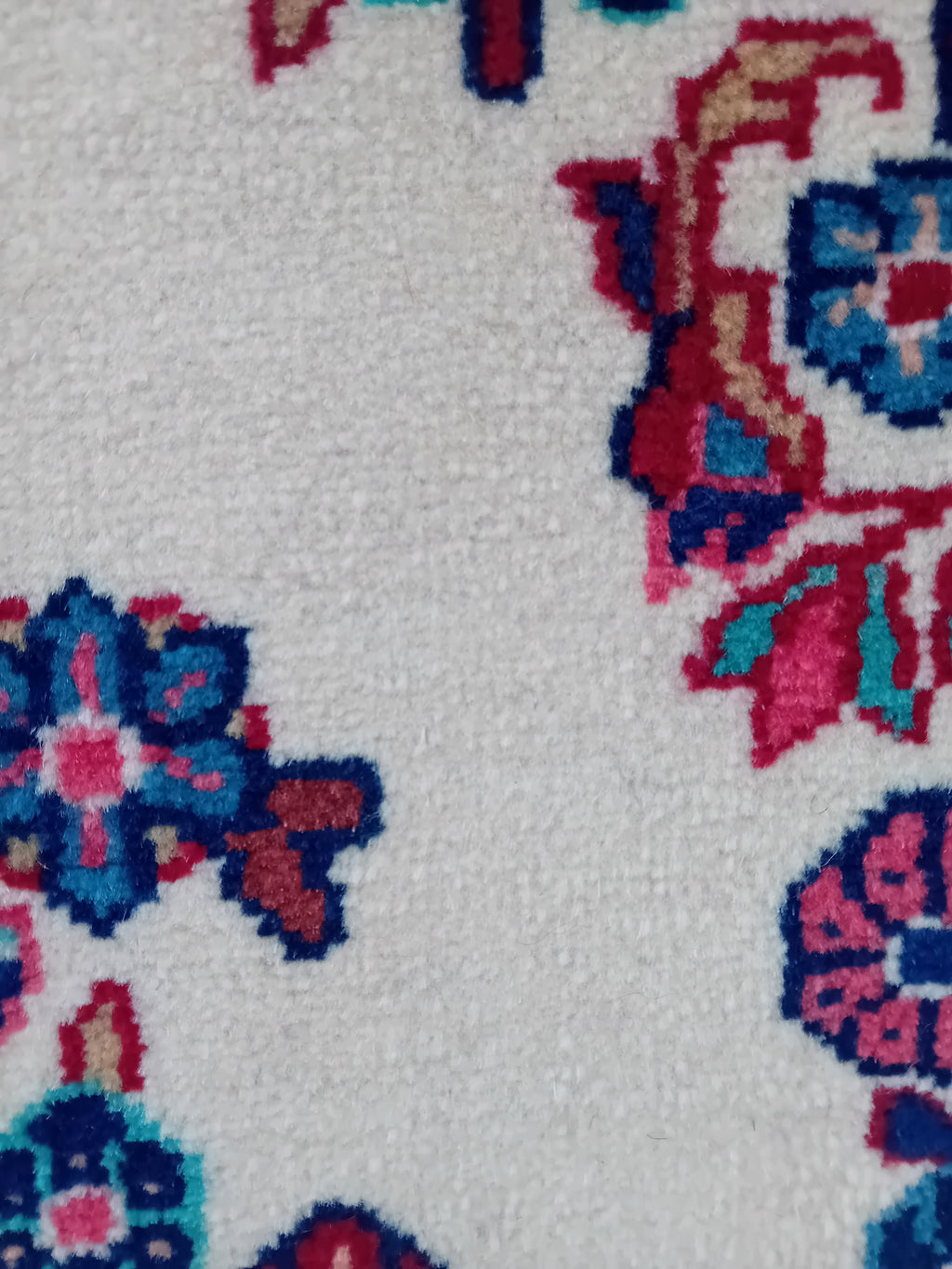 Tappeto Saruk in Lana e Cotone – 128 x 64 cm