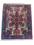 Tappeto Bijar in Lana e Cotone – 93 x 80 cm