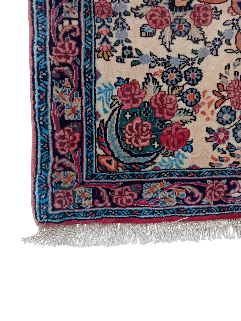 Tappeto Bijar in Lana e Cotone – 93 x 80 cm