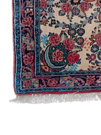 Tappeto Bijar in Lana e Cotone – 93 x 80 cm