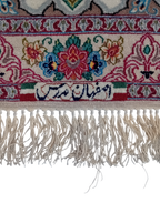 Tappeto Isfahan in Lana e Seta – 105 x 70 cm