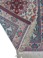 Tappeto Isfahan in Lana e Seta – 105 x 70 cm