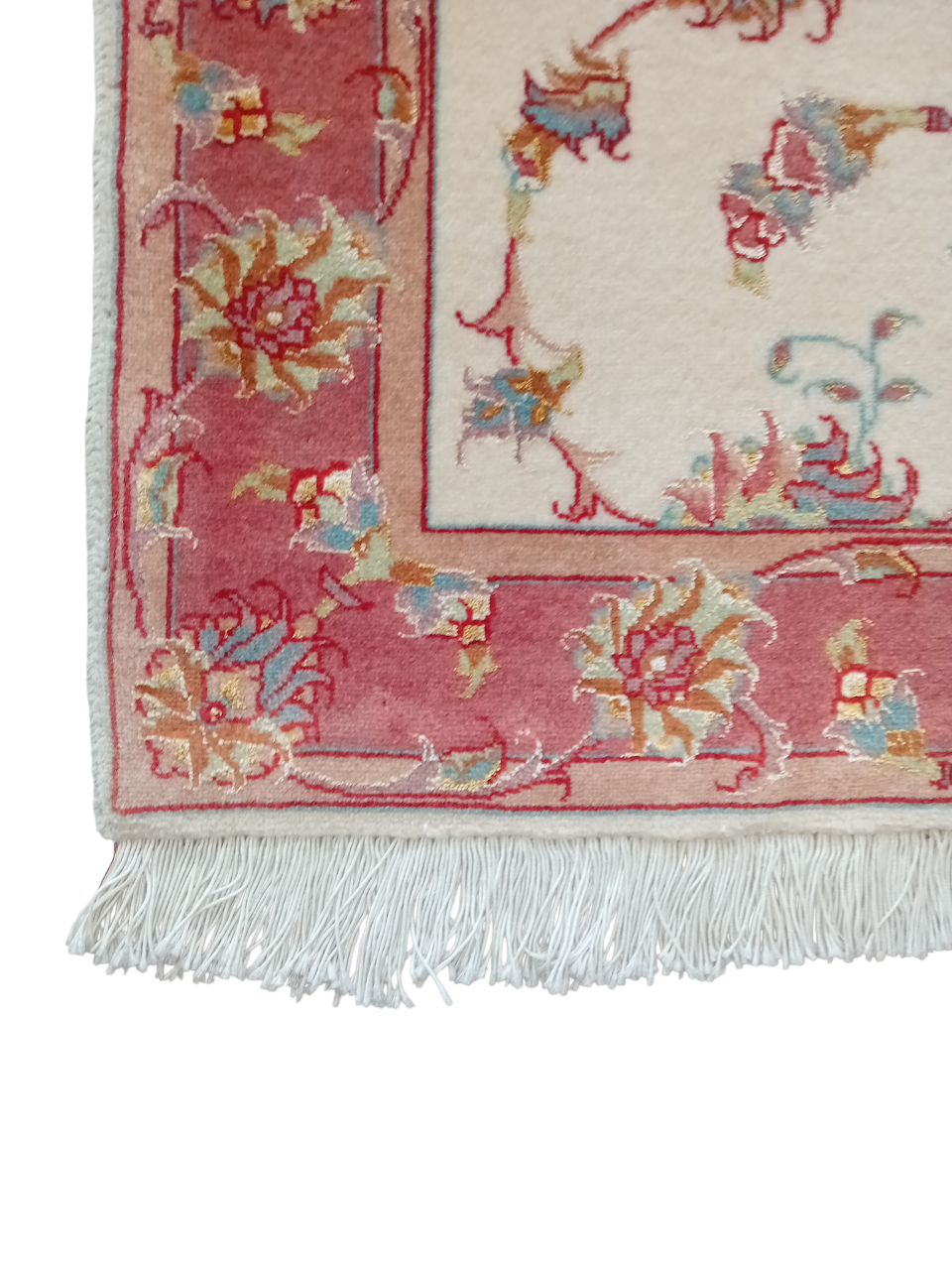 Tappeto Tabriz in Lana e Seta – 117 x 74 cm
