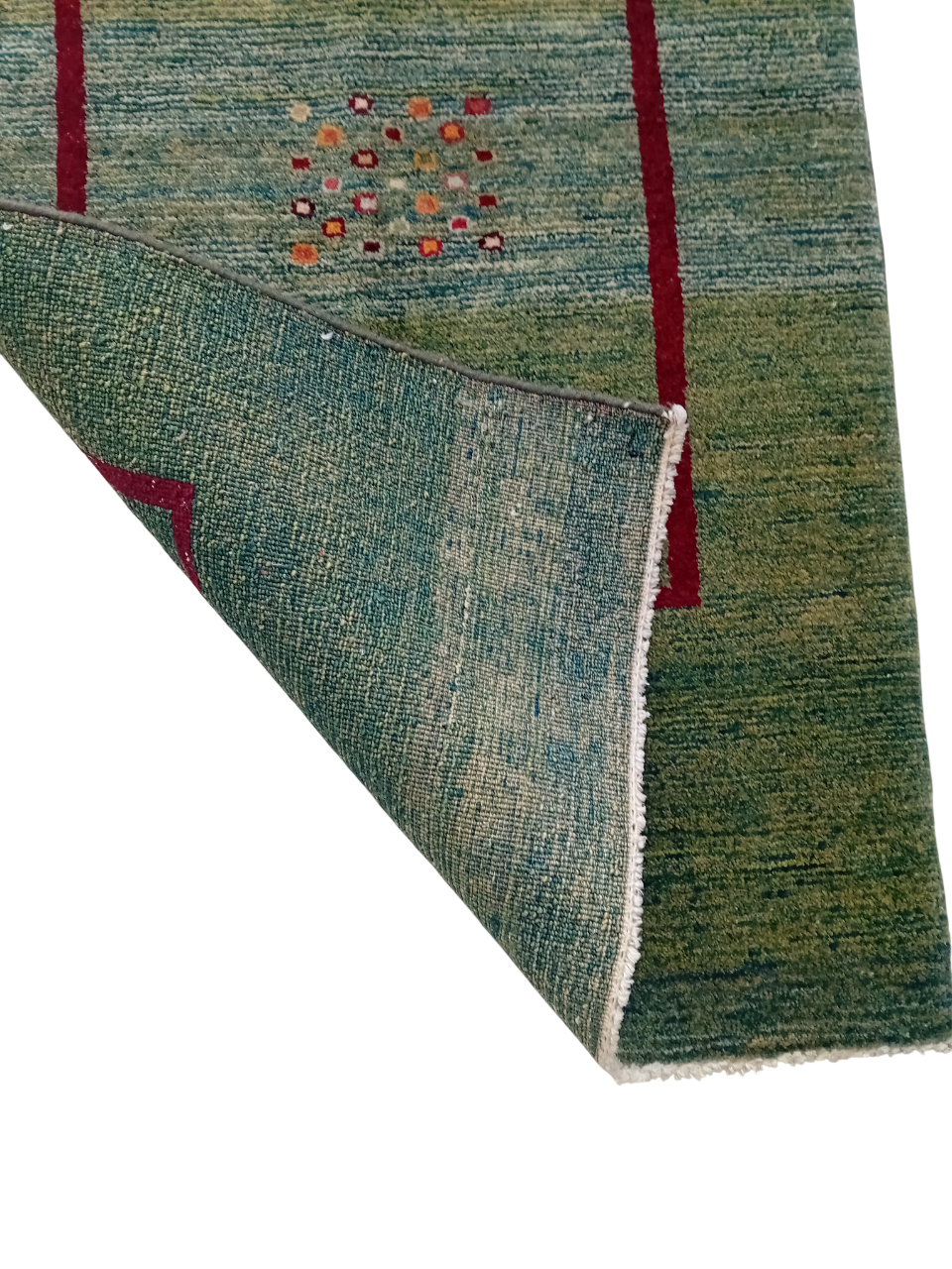 Tappeto Gabbeh in Lana e Cotone – 126 x 73 cm
