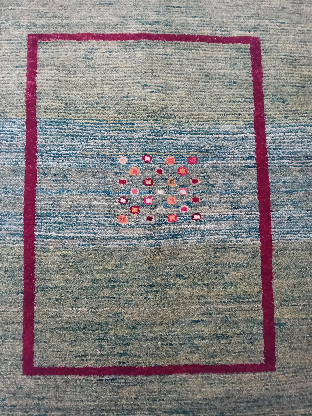 Tappeto Gabbeh in Lana e Cotone – 126 x 73 cm