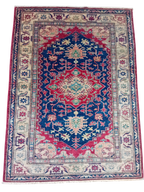 Tappeto Kazak Gold in Lana e Cotone – 137 x 99 cm