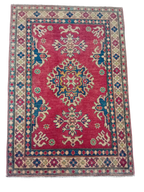 Tappeto Kazak 150x100 cm in Lana e Cotone