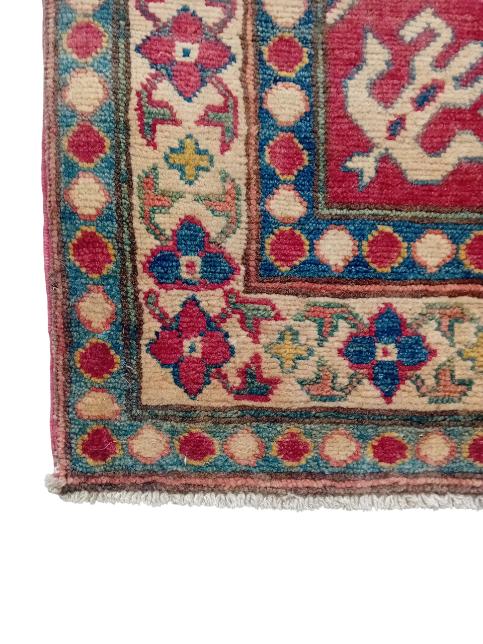 Tappeto Kazak 150x100 cm in Lana e Cotone