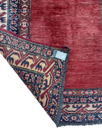 Tappeto Kazak 134x98 cm in Lana e Cotone
